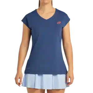 T-shirt Bullpadel Covelo bleu marine t-shirt de padel conçu pour suivre vos performances pendant les matchs