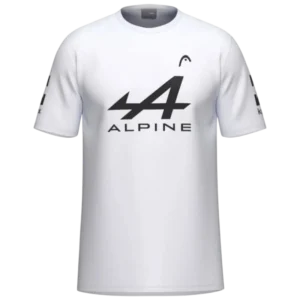T-shirt Head Coello 2025 blanc vêtement de padel léger respirant et ergonomique inspiré par Arturo Coello
