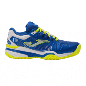 CHAUSSURES DE PADEL JOMA SLAM JR S2204 BLEU JAUNE