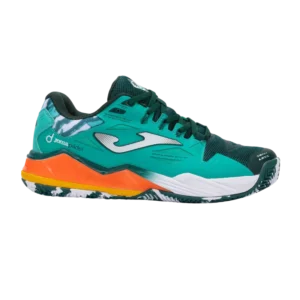 Chaussures de padel Joma Spin Men W2515OM vert sont pensées pour offrir légèreté maintien et confort à chaque échange