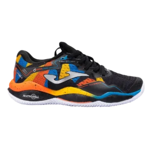 Les chaussures de padel Joma Smash Men W2531C offrent respirabilité, amorti et excellente adhérence.