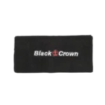 Poignet éponge Black Crown XL noir pour garder vos mains sèches et améliorer votre performance