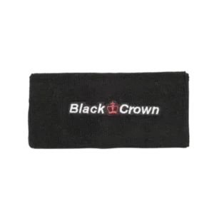 Poignet éponge Black Crown XL noir pour garder vos mains sèches et améliorer votre performance