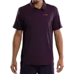 Le Polo Nox Pro Confort violet associe confort respirabilité et élégance porté par joueur