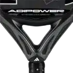 Raquette padel Adidas Adipower 10e Anniversaire une édition limitée pensée pour célébrer 10 ans de puissance et d’innovation vue manche