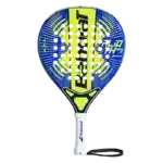 Raquette padel Babolat Alioth Mini Junior 2025 jaune et bleu l’outil parfait pour initier les plus petits au padel dès leur plus jeune âge