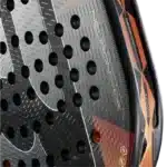 Raquette padel Bullpadel Neuron 02 Edge 2026 noir et orange conçue pour l’excellence vue cadre