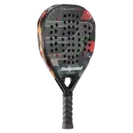 Raquette padel Bullpadel Neuron 02 Edge 2026 noir et orange conçue pour l’excellence vue coté