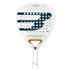 Raquette padel Bullpadel Pearl 2026 blanc puissance fluide et légèreté pour les joueuses et joueurs qui veulent dominer sans se fatiguer
