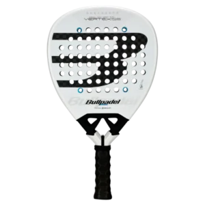 Raquette padel Bullpadel Vertex 05 2026 blanc pour les joueurs offensifs en quête d'explosivité maximale