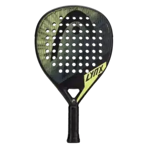 Raquette padel Head Lynx 2025 vert pour les joueurs intermédiaires qui veulent progresser dans un jeu plutôt tolérant