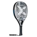 Raquette padel Nox X-HERO Blanc 2026 excellent compromis entre confort contrôle et maniabilité vue coté