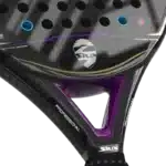 Raquette padel Siux Titania 2 offrant un contrôle doux et une excellente tolérance vue manche