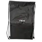 Sac à chaussures Nox noir avec cordon de serrage