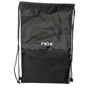Sac à chaussures Nox noir avec cordon de serrage