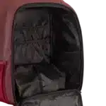 Sac à dos Black Crown Magic bordeaux avec grand compartiment vue intérieur