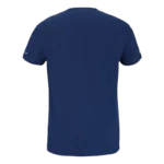 T-shirt Babolat Cotton Tee Juan Lebron 2025 bleu marine qui allie douceur du coton et style signature vue dos