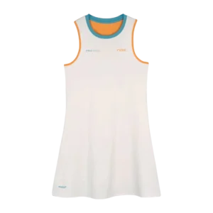 Robe Nox Pro blanc la robe de padel élégante et technique pour les joueuses de padel