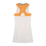 Robe Nox Pro blanc la robe de padel élégante et technique pour les joueuses de padel vue dos