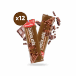 Lot de 12 Barres énergétiques chocolatées Overstims chocolat au lait magnesium