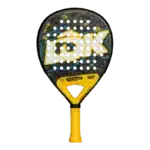 Raquette padel Lok Be Flow 2 Yellow VUE DE FACE
