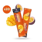 Lot de 20 barres énergétiques fruitées Overstims Mangue Passion