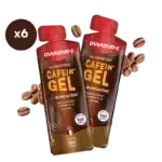 LOT DE 6 GELS ENERGETIQUES OVERSTIMS CAFEIN