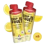LOT DE 6 GELS ENERGETIQUES OVERSTIMS COUP DE FOUET CITRON