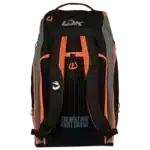 SAC DE PADEL LOK MAXX 2 noir orange vue de dos