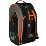 SAC DE PADEL LOK MAXX 2 noir orange vue de profil