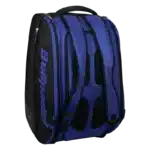 Sac de padel bullpadel vertex geo bpp26002 noir bleu vue de dos