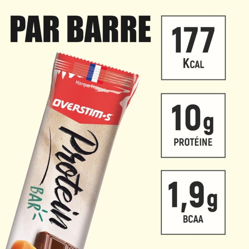 Barre protéinée Overstims chocolat calories