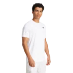 T-shirt adidas club tee blanc 3/4 droit