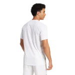 T-shirt adidas club tee blanc dos