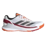 chaussure adidas crazyquick ls blanc orange côté droit