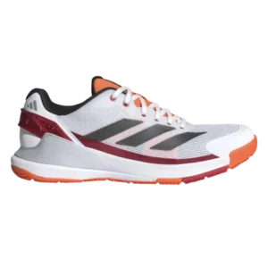 chaussure adidas crazyquick ls blanc orange côté droit