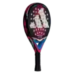 raquette padel adidas arrow hit junior pink 3/4 droit