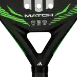 raquette padel adidas match black/green 2026 coeur
