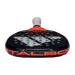 raquette padel Adidas Metalbone Team 3.5 2026 noir et rouge vue tête