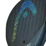 raquette padel Head Extreme One 2025 au design sombre vue face