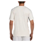 T-shirt bullpadel pocate blanc dos