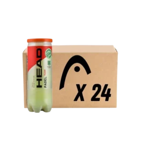 CARTON DE 24 TUBES DE BALLES HEAD PADEL TEAM