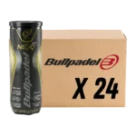 Carton de 24 tubes de balles Bullpadel Next pro