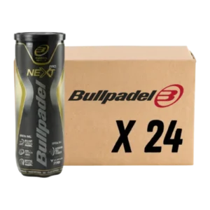 Carton de 24 tubes de balles Bullpadel Next pro