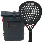 Pack raquette padel Siux Electra Pro Se Black 2026 vue de face