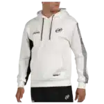 Sweat-shirt Bullpadel Palmiro blanc 3/4 gauche