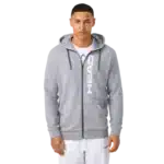 Sweat-shirt à zip Head Club Original Hoodie FZ homme gris situation (1)