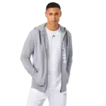 Sweat-shirt à zip Head Club Original Hoodie FZ homme gris situation (2)
