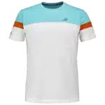 T-shirt Babolat Crew Neck Tee blanc 2026 face