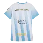 T-shirt Nox AT10 sponsors bleu clair dos